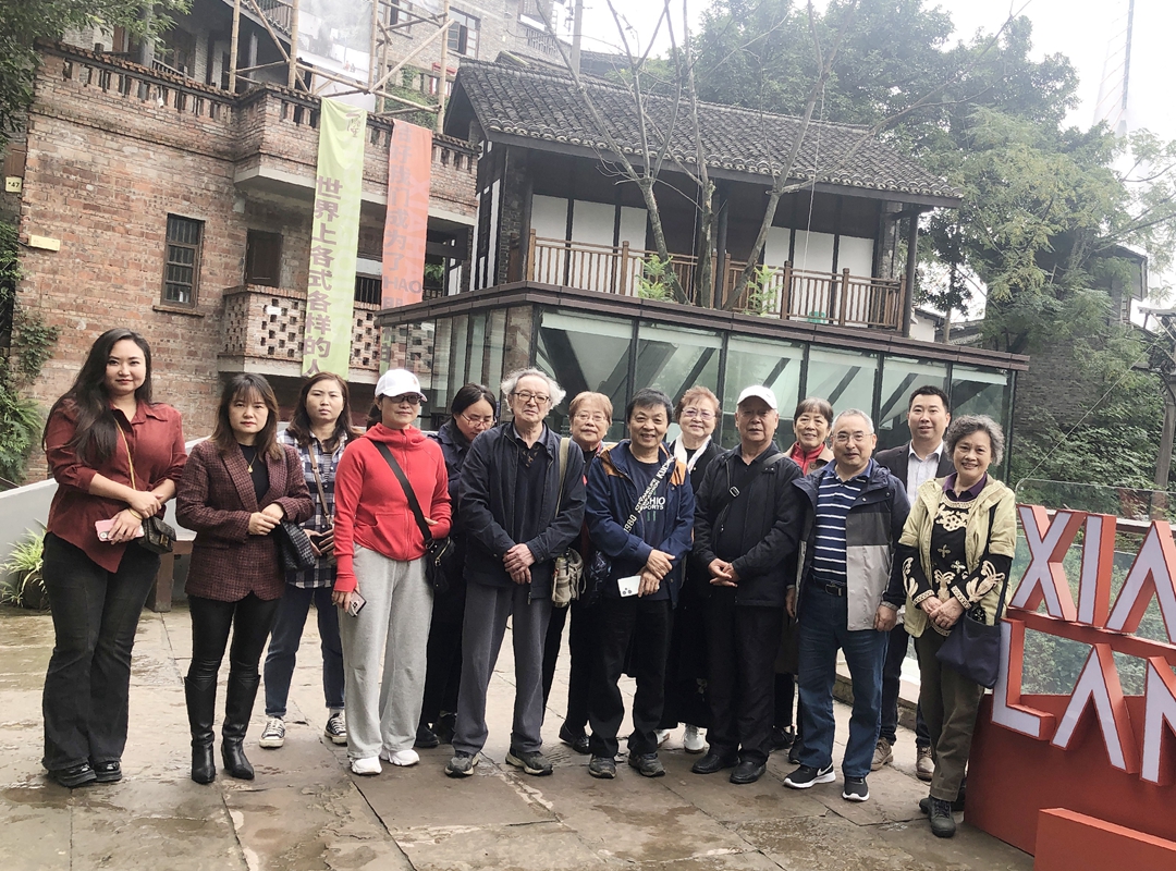 南岸区工程师协会组织参观考察下浩老街活动