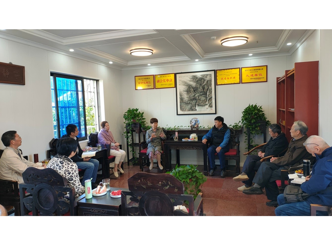 江津区工程师协会调研中医药博物馆项目